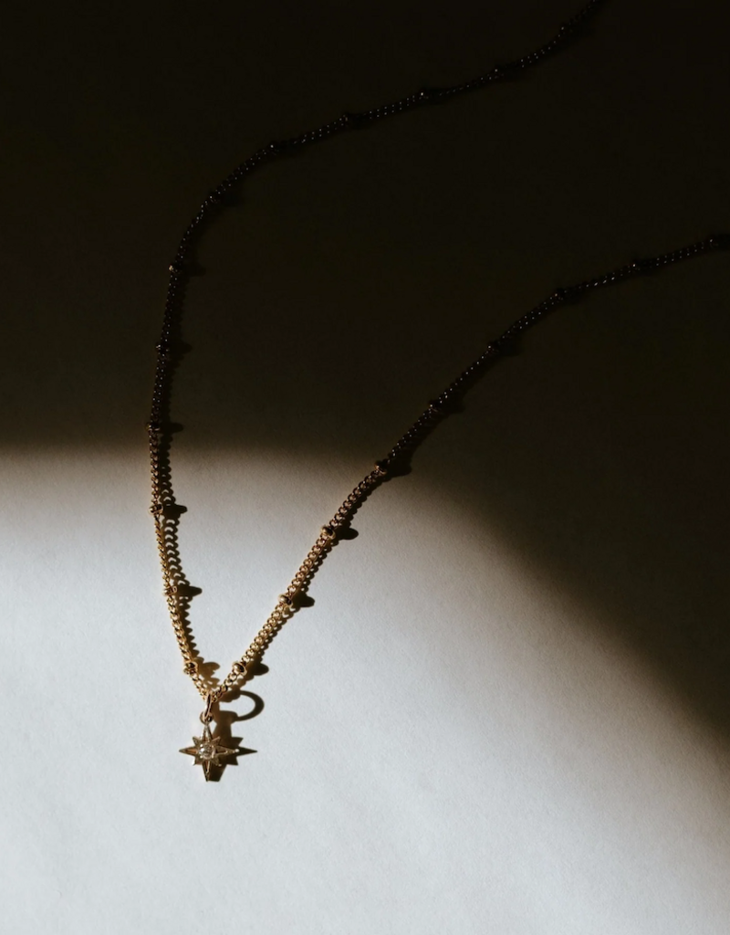 Jillian Leigh Flen 14k Gold Filled Satelite Chain Necklace