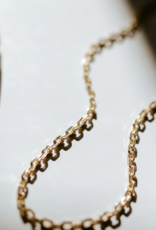 Jillian Leigh Barres 18k Gold Filled Link Necklace