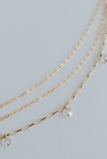 Jillian Leigh Bowery 14k Gold Filled Multi Chain Bracelet