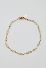 Jillian Leigh Bertie 14k Gold Filled Fancy Chain Bracelet