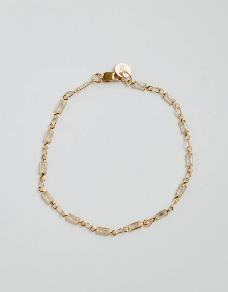 Jillian Leigh Bertie 14k Gold Filled Fancy Chain Bracelet