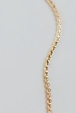 Jillian Leigh Turrenne 18k Gold Filled Snake Chain Necklace