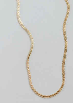 Jillian Leigh Turrenne 18k Gold Filled Snake Chain Necklace