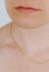 Jillian Leigh Turrenne 18k Gold Filled Snake Chain Necklace