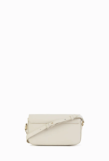 Nat And Nin Alice Bag With Gold Lock - Blanc