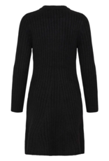 B.Young Marianne Rib Knit Dress In Meteorite Melange