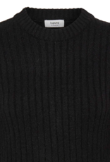 B.Young Marianna Rib Knit Dress In Meteorite Melange