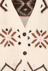 B.Young Melpa Cardigan In Birch Melange