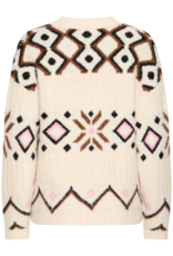 B.Young Melpa Cardigan In Birch Melange