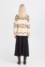 B.Young Melpa Cardigan In Birch Melange