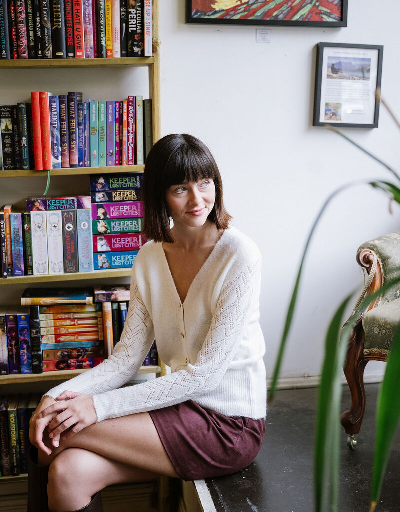 Madison the Label Collins Faux Suede Mini Skirt