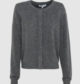 Madison the Label Bonnie Cardigan in Charcoal