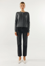 Madison the Label Bonnie Cardigan in Charcoal