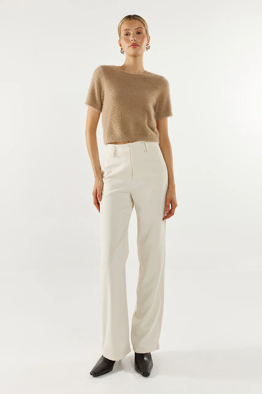 Ruby Knit Tee - Adorn Boutique