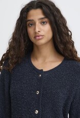 ICHI Valmai Cardigan In Total Eclipse (Navy)