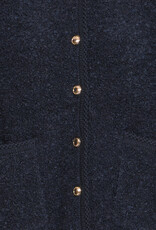 ICHI Valmai Cardigan In Total Eclipse (Navy)