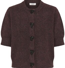 B.Young Omea Beaded Bow Button Cardigan *Only One Left - XL*