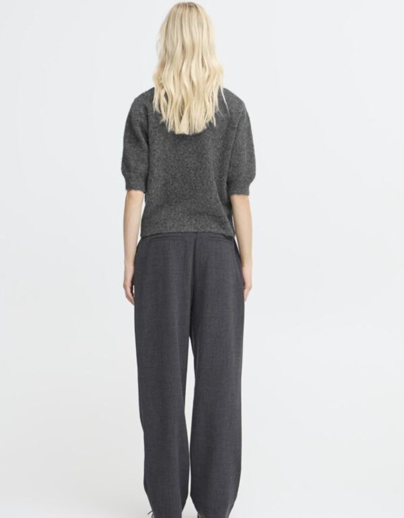 B.Young Omea Beaded Bow Button Cardigan