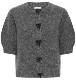 B.Young Omea Beaded Bow Button Cardigan *Two Colours*