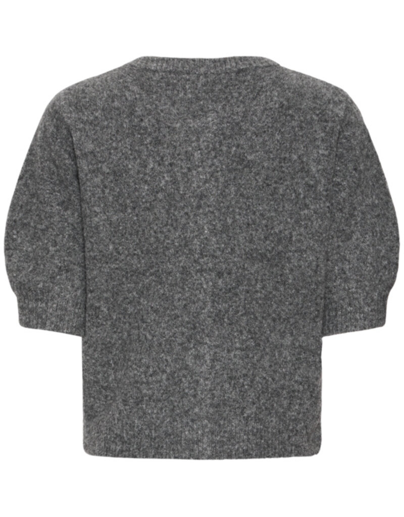 B.Young Omea Beaded Bow Button Cardigan