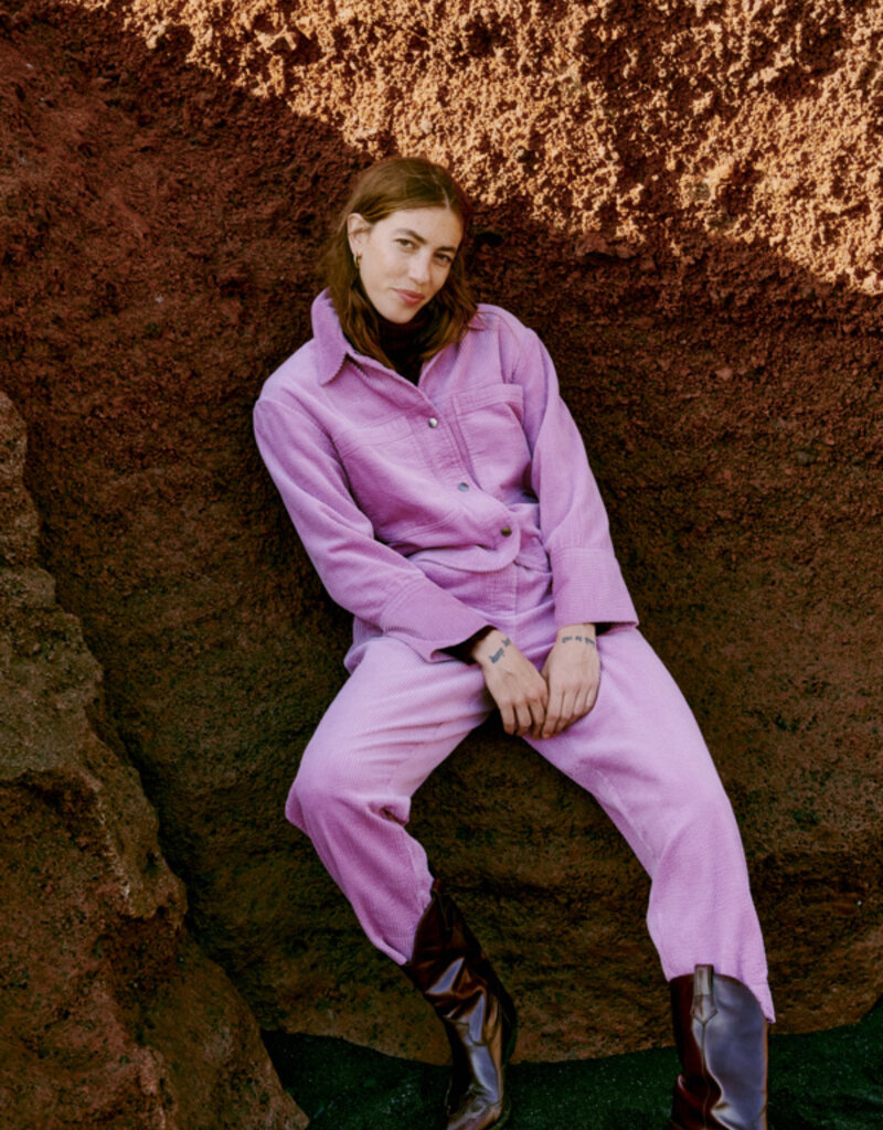 B.Young Dixian Corduroy Pants In Orchid Haze Pink