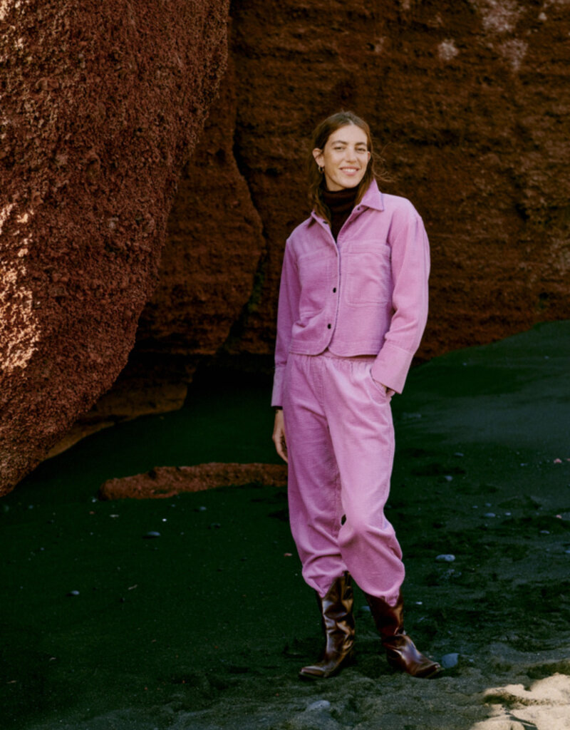 B.Young Dixian Corduroy Pants In Orchid Haze Pink