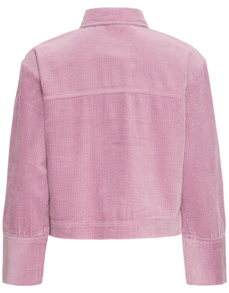 B.Young Dixian Cordouroy Shirt In Orchid Haze Pink