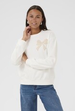 Kaffe Elenora Sweatshirt with Bow Detail