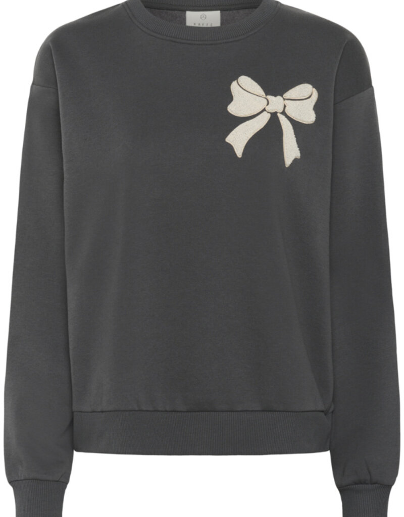 Kaffe Elenora Sweatshirt with Bow Detail