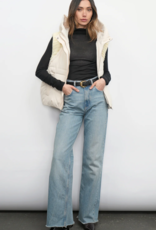 Greylin Douglas Ribbed Puffer Hooded Vest