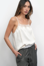 Greylin Nolan Joyland Lace Cami in Cream