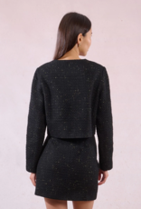 Molly Bracken Gabby Jacket in Black Tweed