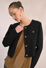 Molly Bracken Gabby Jacket in Black Tweed (FINAL SALE)