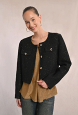 Molly Bracken Gabby Jacket in Black Tweed (FINAL SALE)