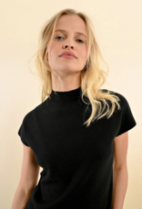 Molly Bracken Ellie Black Knit Tee