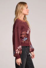 Saltwater Luxe Baylie Floral Printed Sweater