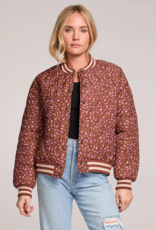 Saltwater Luxe Suni Floral Bomber Jacket