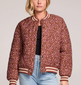 Saltwater Luxe Suni Floral Bomber Jacket