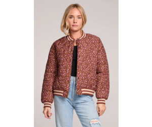 Suni Floral Bomber Jacket - Adorn Boutique