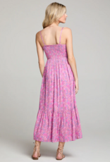 Saltwater Luxe Lark Midi Dress in Azelea