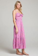 Saltwater Luxe Lark Midi Dress in Azelea