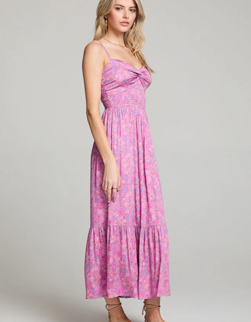 Saltwater Luxe Lark Midi Dress in Azelea
