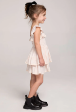 Saltwater Luxe Kids Norah Mini Dress in Ivory