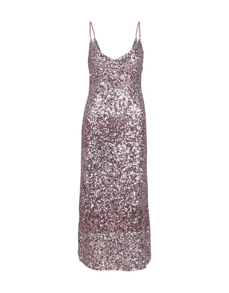 ASTRID Aimee Sequin Midi Dress