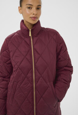 Part Two Olilas Quilted Jacket in Tawny Port