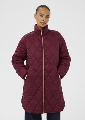 Part Two Best-Seller!! Olilas Quilted Jacket in Tawny Port