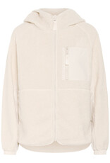 Part Two Saseline Hooded Fleece Jacket in Moonbeam