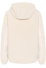 Part Two Saseline Hooded Fleece Jacket in Moonbeam