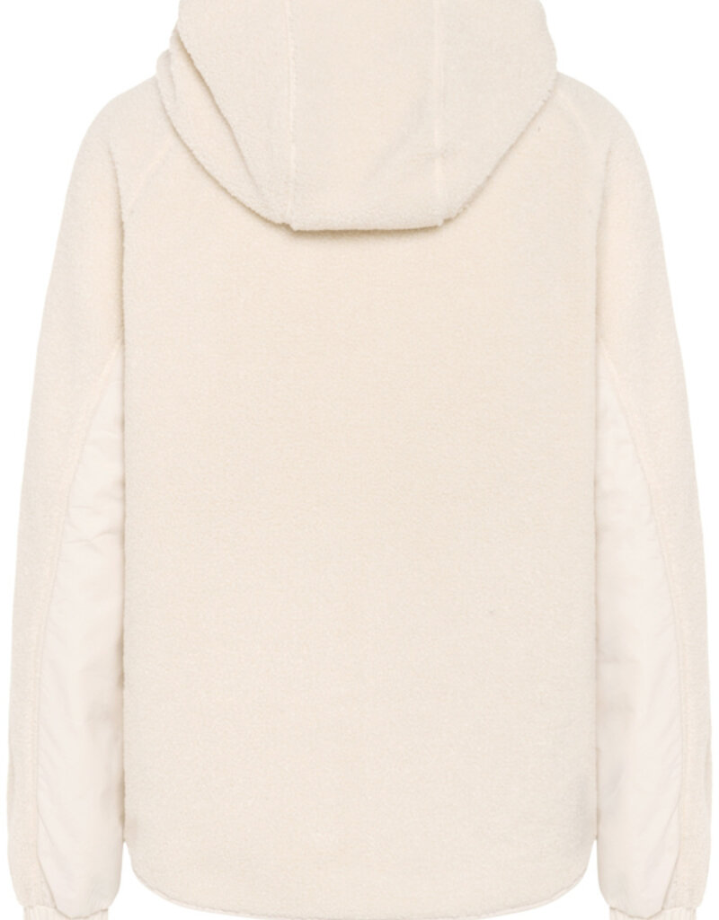 Part Two Saseline Hooded Fleece Jacket in Moonbeam