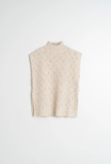 Indi and Cold Caspian Knit Vest in Cream